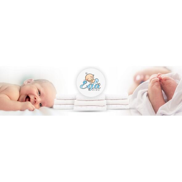 EgaKids EGAKIDS wash cloth, 0m+, 38/38, 5 pcs., mix, 4496