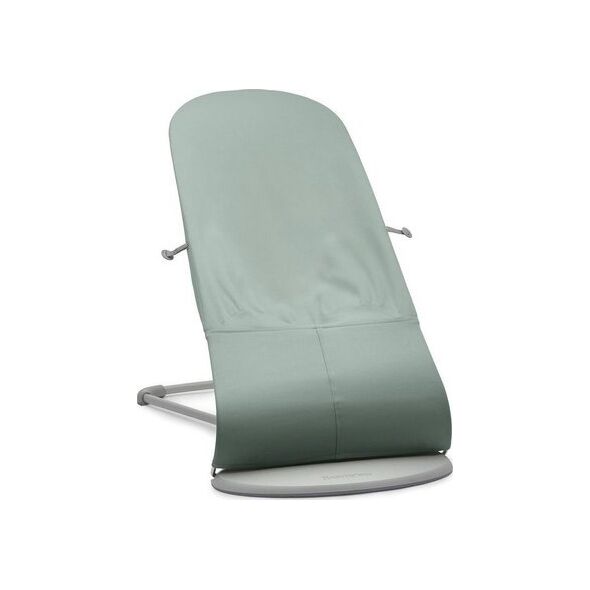 BabyBjorn BABYBJORN bouncer BALANCE Soft Black Frame Woven/Jersey, light sage/grey, 005270