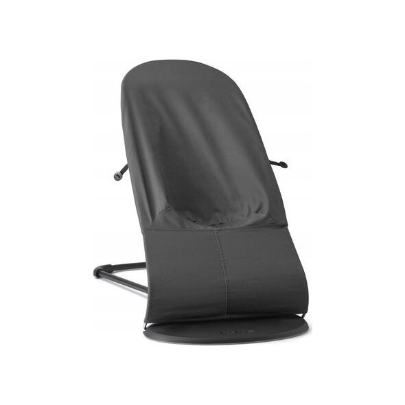 BabyBjorn BABYBJORN Bouncer Balance Soft, Woven/Jersey Tri Fabric, Dark Grey, 005021