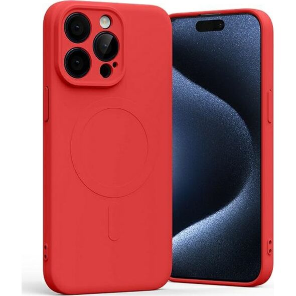 Mercury Mercury MagSafe Semi-Silicone iPhone 15 Pro Max 6,7" czerwony /red