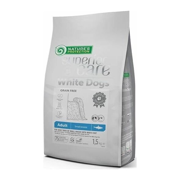 Natures Protection Nature's Protection SC White Dogs White S Śledź 1,5kg