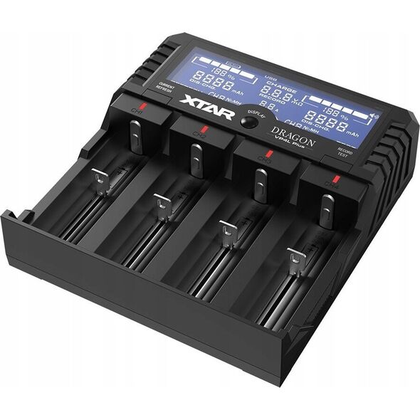 Xtar XTAR Dragon VP4L Plus Baterijų įkroviklis