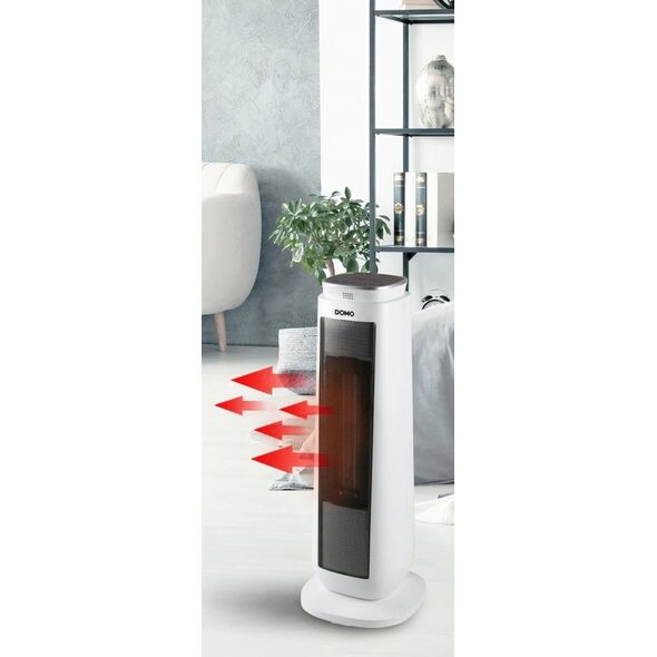 Grzejnik Domo Domo Heating Tower (DO7347H) with Timer white