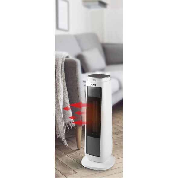 Grzejnik Domo Domo Heating Tower (DO7347H) with Timer white