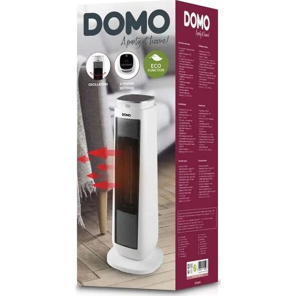 Grzejnik Domo Domo Heating Tower (DO7347H) with Timer white