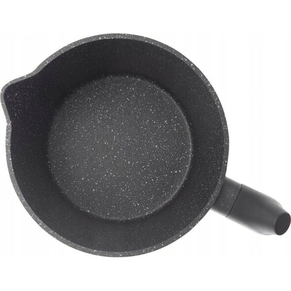 Orion Garnek do Gotowania Mleka Indukcja z Uchwytem Wylewką Granitowy ORION 2,2 l