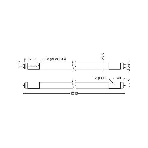 Świetlówka Ledvance NEONRØR T8 15W 230V