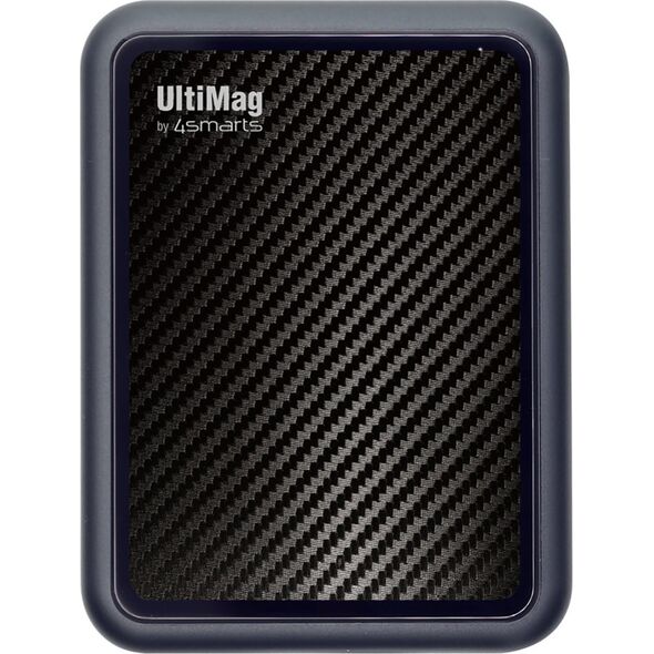 4smarts 4smarts UltiMag, 5000 mAh, Lithium Polymer (LiPo), Adaptive Fast Charging, Quick Charge 3.0, Wireless charging, Carbon