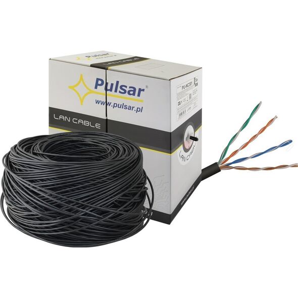 Pulsar PU-NC301 Skrętka U/UTP, cat 5e, 24AWG,
