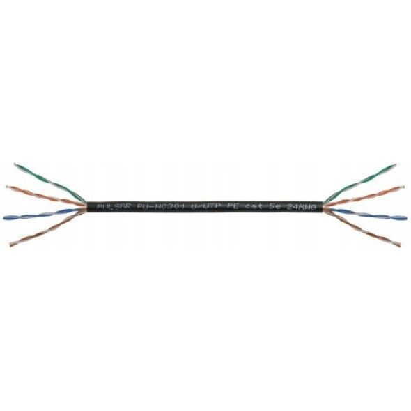 Pulsar PU-NC301 Skrętka U/UTP, cat 5e, 24AWG,