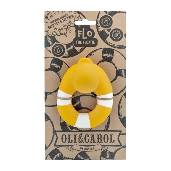 Oli&Carol Oli&Carol Floatie Duck Yellow teether, 0+