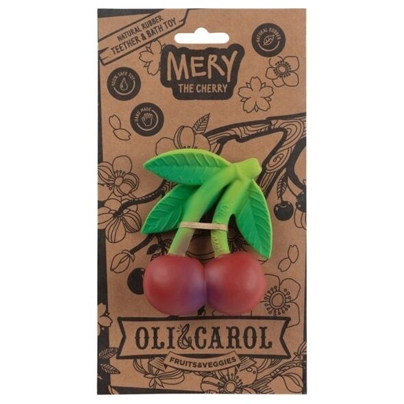 Oli&Carol Oli&Carol Mery the Cherry teether, 0+