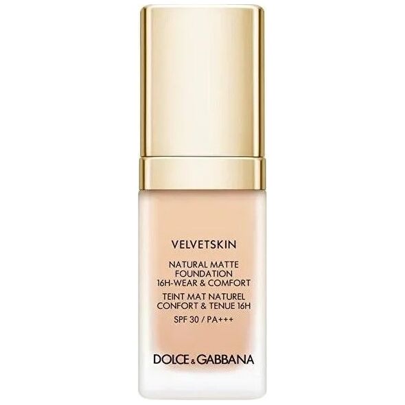 Dolce & Gabbana Dolce & Gabbana, Velvetskin, Matte, Liquid Foundation, 210, SPF 30, 30 ml For Women