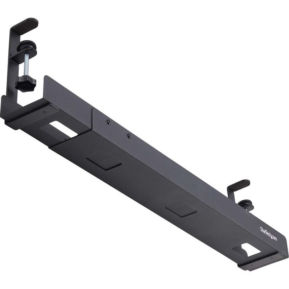 Organizer StarTech StarTech CALB-DESK-CABLE-TRAY organizator na kable Biurko Korytko kablowe Czarny 1 szt.