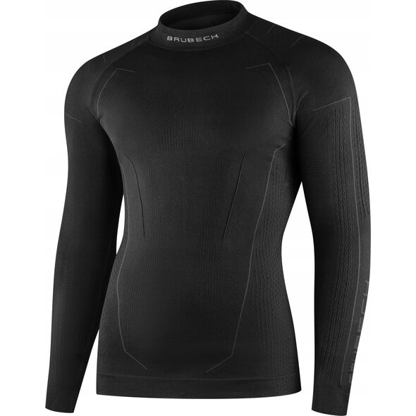 Brubeck LS1654M Bluza męska COOLER czarny XL