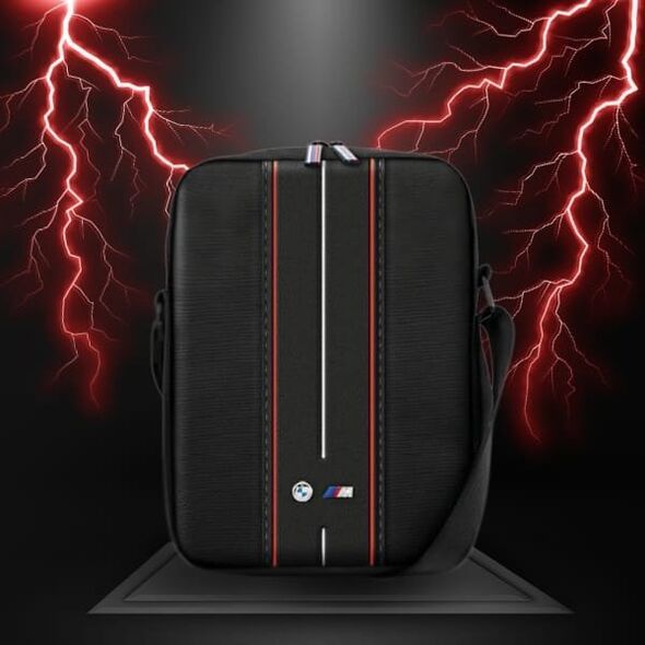 Torba BMW Torba BMW BMTB8COMPVSKR 8" Nylon Red Stripe czarny/black
