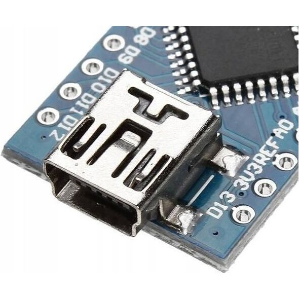 Arduino NANO V3.0 16MHz USB – ATmega328P – FTDI232 – klonas – suderinamas su Arduino