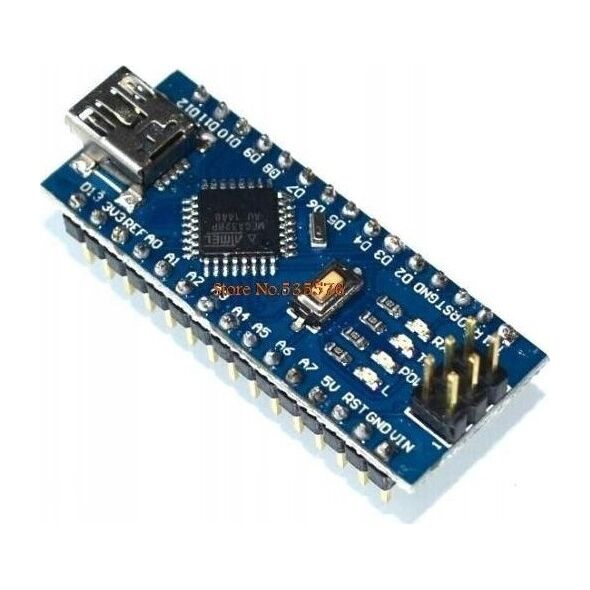 Arduino NANO V3.0 16MHz USB – ATmega328P – FTDI232 – klonas – suderinamas su Arduino