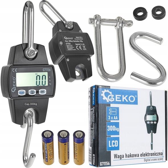 Geko Waga hakowa magazynowa elektroniczna 300kg (20)
