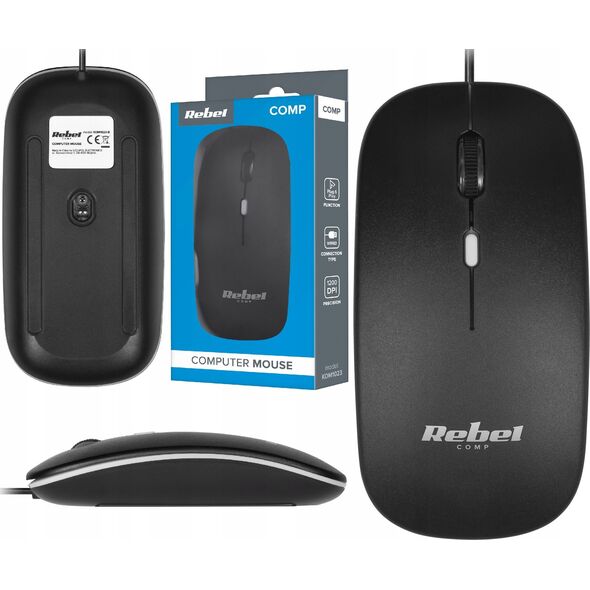 Mysz Rebel Mysz Rebel WDM210 Czarna