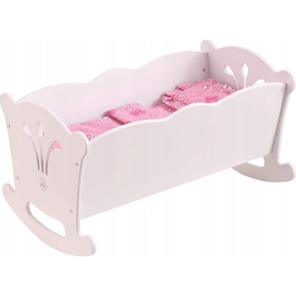 Kidkraft KidKraft 60101, Docksäng/vagga, 3 År, Vit, MDF, Child, Flicka