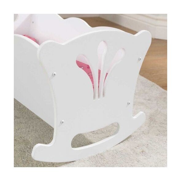 Kidkraft KidKraft 60101, Docksäng/vagga, 3 År, Vit, MDF, Child, Flicka