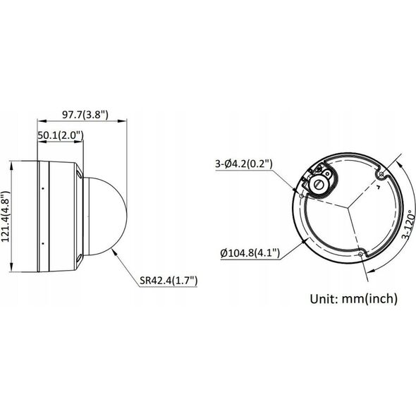 Kamera IP Hikvision DS-2CD2183G2-LIS2U(2.8mm)(BLACK)