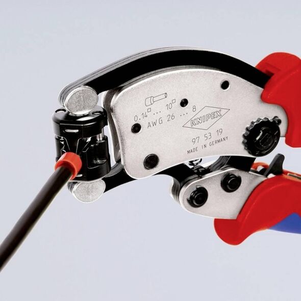 Knipex KNIPEX Twistor T Self-adjusting Crimping Pliers for ferrules