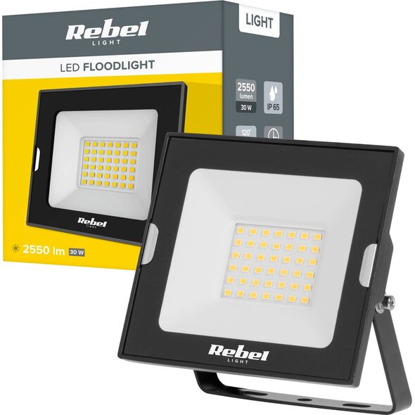 Naświetlacz Rebel Reflektor LED 30W , 4000K, 230V