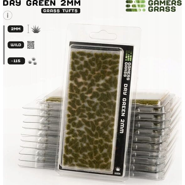 Gamers Grass Gamers Grass: Grass tufts - 2 mm - Dry Green Tufts (Wild)
