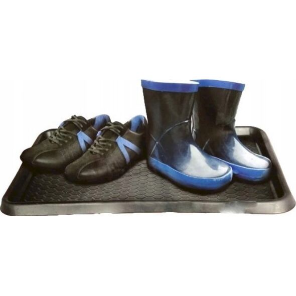 Home Styling Collection OCIEKACZ PODSTAWKA POD BUTY DRY PAD 60X40CM CZARNY