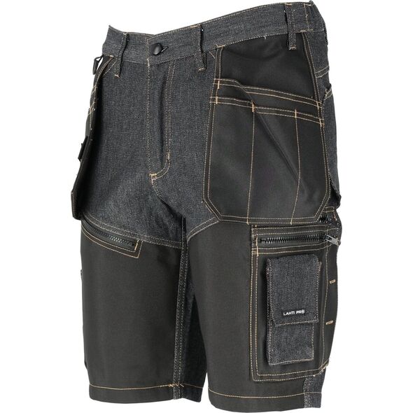 Lahti Pro SPODENKI KRÓTKIE JEANS. CZAR. ZE WZMOC., "XL", CE, LAHTI