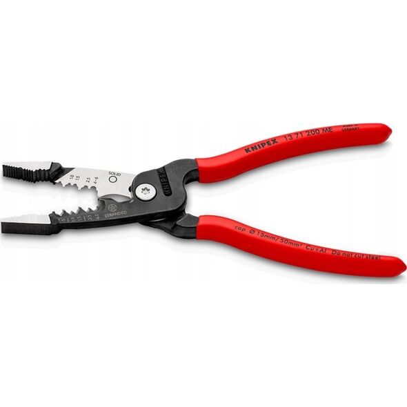 Knipex KNIPEX SZCZYPCE WIELOFUNKCYJNE DLA ELEKTRYKÓW DO KABLI METRYCZNYCH