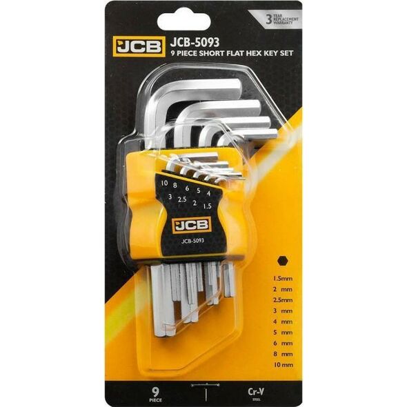 JCB JCB IMBUSY  9szt.  1.5-10mm