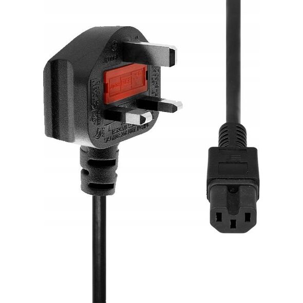 Kabel zasilający ProXtend Power Cord UK to C15 2M Black