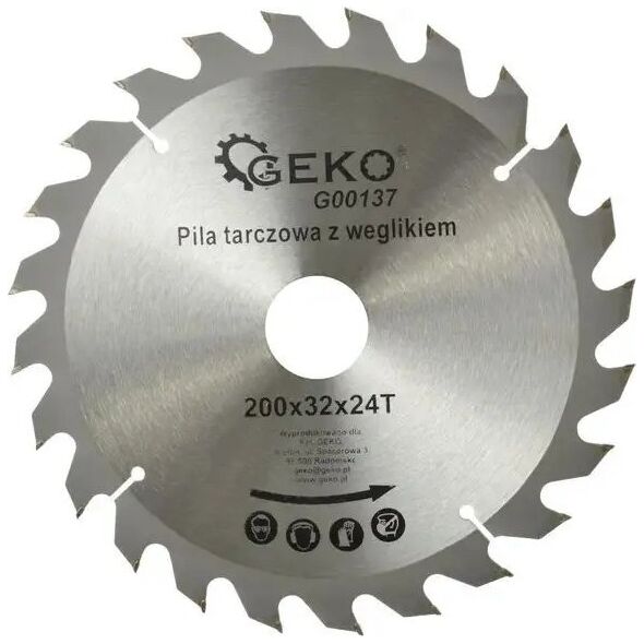 Geko Tarcza do drewna 200x32x24T(50)