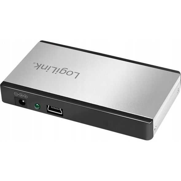 HUB USB LogiLink LogiLink USB 2.0 4-port HUB m. Netzteil Alu