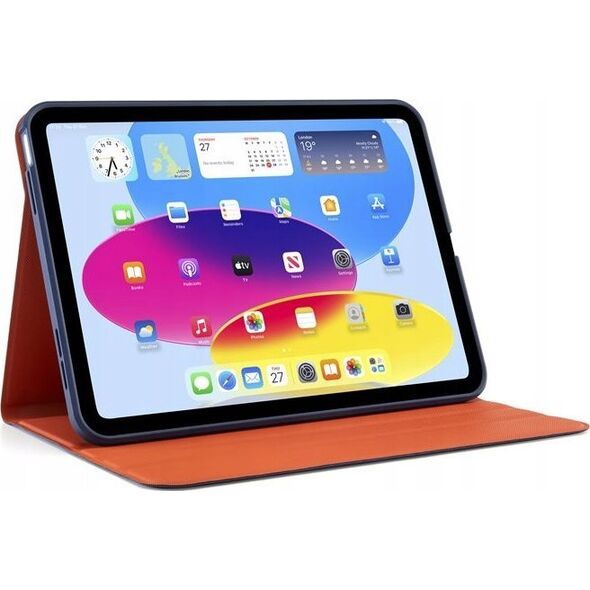 Etui na tablet Pipetto Pipetto Origami No5 Rotating Folio Case, dark blue - iPad 10.9 (2022)