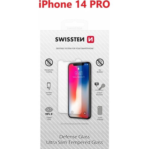Swissten Tempered Glass for Apple IPhone 14 Pro RE 2,5D