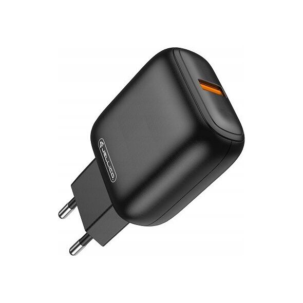 Ładowarka Jellico JELLICO ładowarka sieciowa C32 18W 1xUSB QC3.0 Czarny