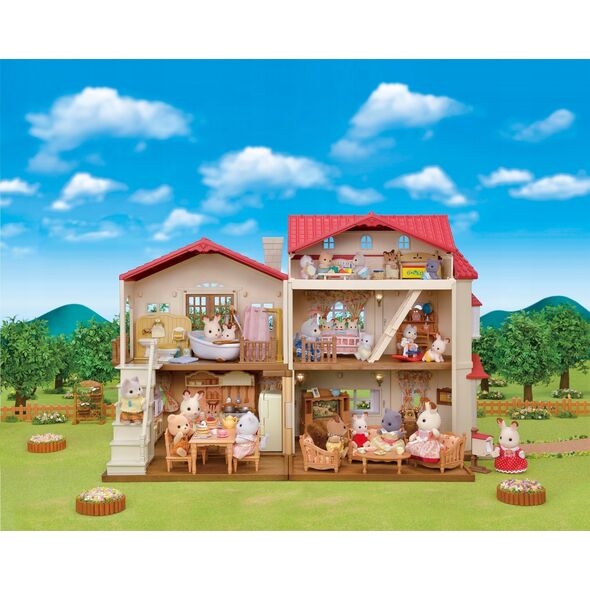 Epoch SYLVANIAN FAMILIES playset Red Roof Country Home