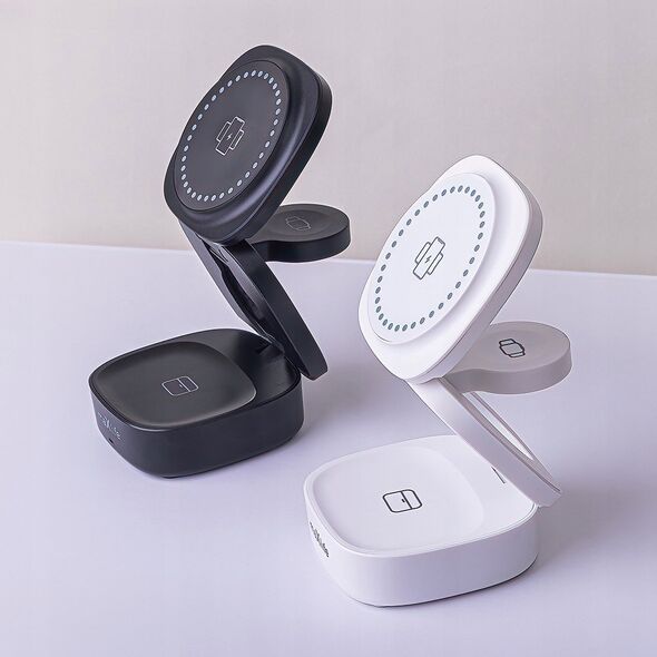 MaxLife  Maxlife wireless charger MXWC-06 15W 3in1, black
