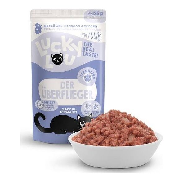 Lucky Lou Lucky Lou Sterilized Karma Dla Kota Drób 125g