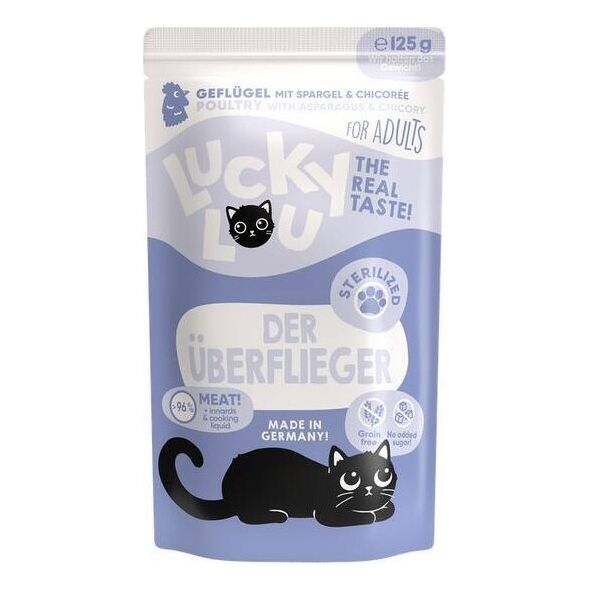 Lucky Lou Lucky Lou Sterilized Karma Dla Kota Drób 125g