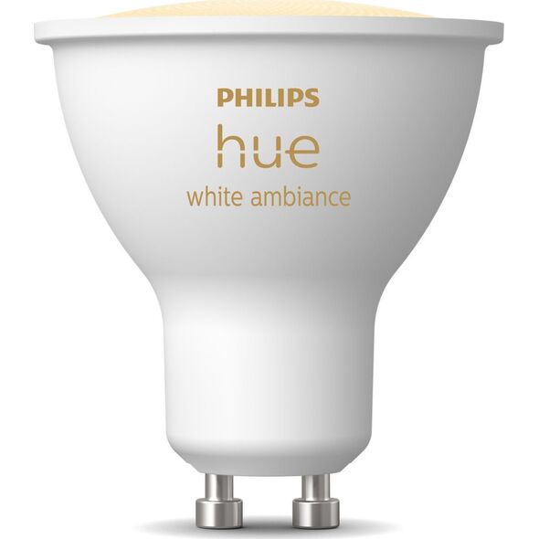 Signify Philips Hue White Ambiance GU10 Einzelpack 350lm