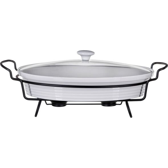 Maestro NACZYNIE ŻAROODPORNE 2.2L Z POKRYWKĄ I PODGRZEWACZEM MAESTRO MR-11460-74