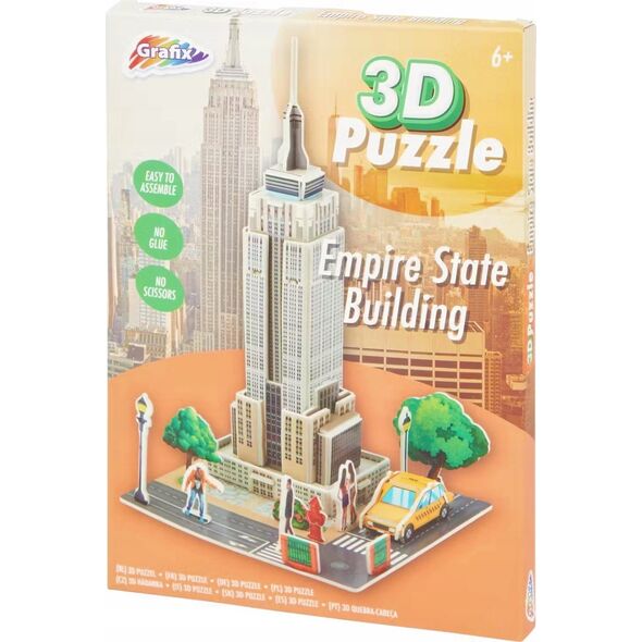 Jokomisiada Przestrzenne Puzzle 3D Wieża Eiffla ZA1577