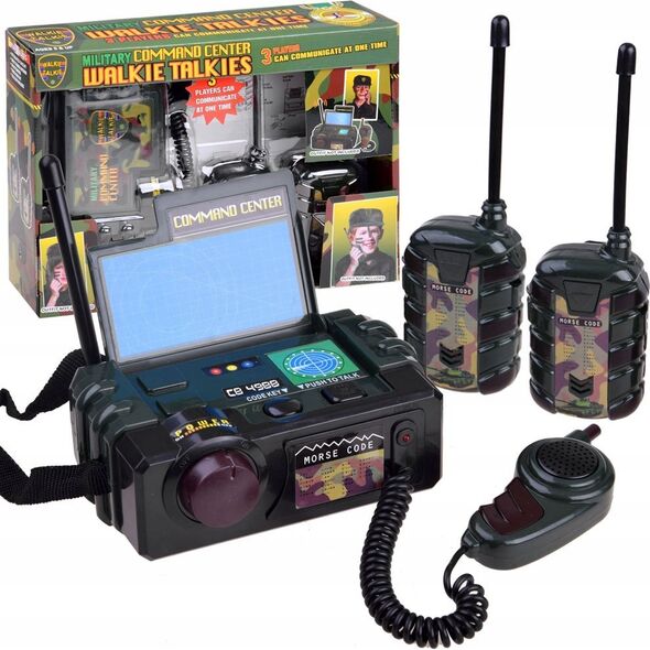 Jokomisiada WALKIE TALKIE CENTRALA Krótkofalówka wojsko ZA0627