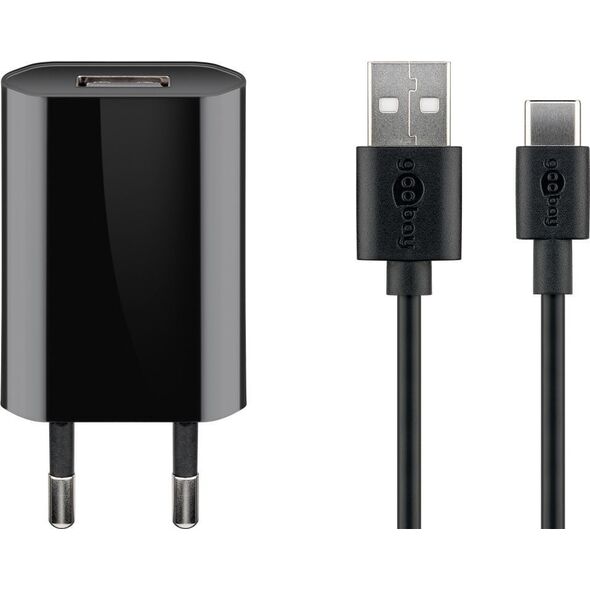 Ładowarka Goobay Zestaw do ładowania USB-C™ 1 A