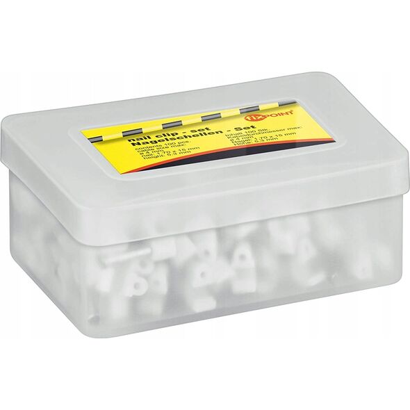 Organizer Goobay Obejma kablowa, biały - Wysokość 5.3 mm